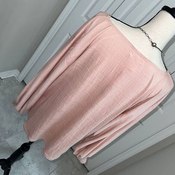 Max Studio Pink Poet Sleeve Blouse - XL (NWT) - Picture 4 of 10